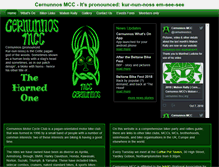 Tablet Screenshot of cernunnos-mcc.org